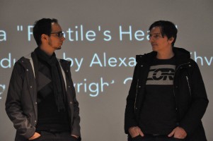 Pavel Khalev, reditelj i Frank Elrih, producent