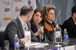 Ivan Aranđelovič, Mirjana Karanović i Hristina Popović