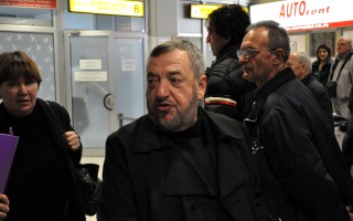 Pavel Lungin na beogradskom aerodromu