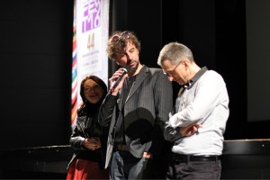 Jan Cvitkovič, reditelj i Aleš Pavlin, producent filma "Šiška Deluxe"