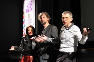Jan Cvitkovič, reditelj i Aleš Pavlin, producent filma "Šiška Deluxe