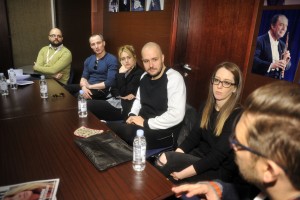 Miloš Timotijević, Tamara Krcunović, Nikola Ljuca i Staša Bajac