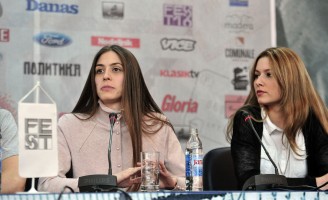 Jelena Puzić i Milena Đurović, glumice